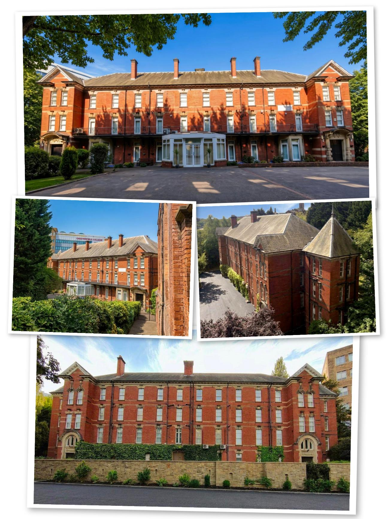 The Hospital from several sides