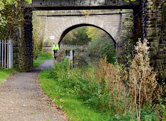 The towpath of the Chesterfield Canal