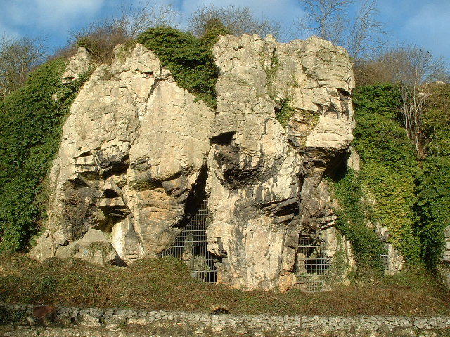 The caves at Creswell Crags