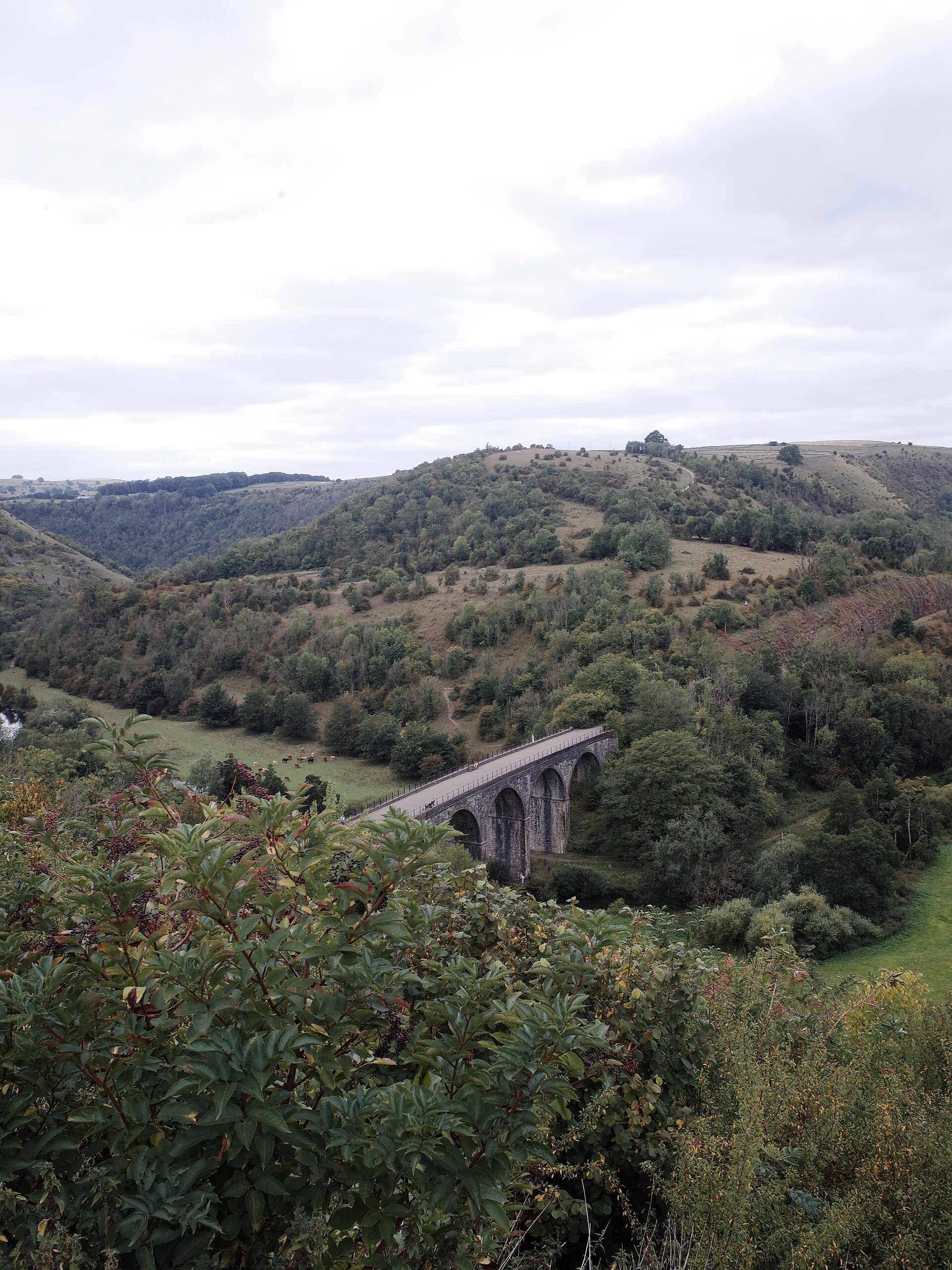 Monsal Dale and the Headstone Viaduct