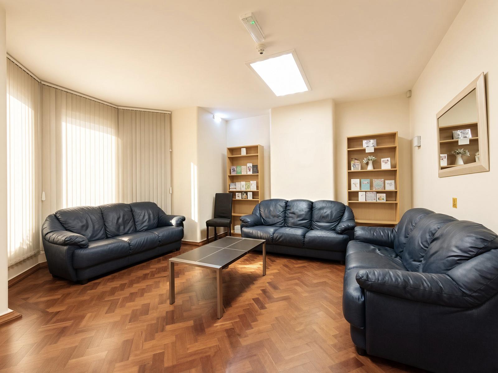 The waiting room